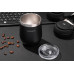 ARDESTO Термокухоль Compact Mug 350 мл, чорний, нержавіюча сталь