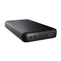Аккумулятор портативный литий-ионный power bank Trust Primo ECO, 15000мА·ч, 2хUSB-A/USB-C, 15W, черный 24677_TRUST Аккумулятор портативный литий-ионный power bank Trust Primo ECO, 15000мА·ч, 2хUSB-A/USB-C, 15W, черный 24677_TRUST