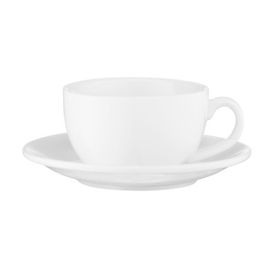 Чашка Ardesto Imola, 260мл, фарфор, белый (AR3528I)