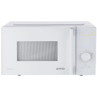 Мікрохвильова піч Gorenje, 20л, мех. керув., 700Вт, гриль, інвертор, білий Мікрохвильова піч Gorenje, 20л, мех. керув., 700Вт, гриль, інвертор, білий