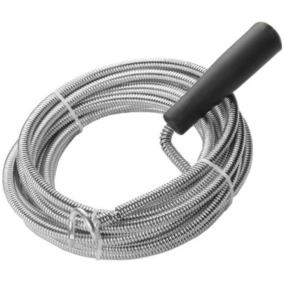 Трос спіральний Tolsen, для очищення каналізаційних труб, 10мx9мм Трос спіральний Tolsen, для очищення каналізаційних труб, 10мx9мм