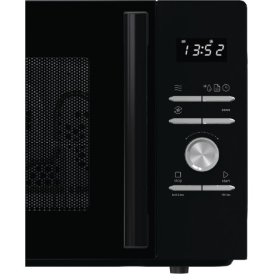Gorenje Мікрохвильова піч, 28л, електр. керув., 900Вт, гриль, дисплей, конвекція, чорний
