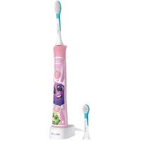 Щітка зубна електр. Philips, Sonicare For Kids, для дітей, 62т. колив/хв, насадок-2, Bluetooth, рожевий Щітка зубна електр. Philips, Sonicare For Kids, для дітей, 62т. колив/хв, насадок-2, Bluetooth, рожевий