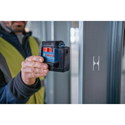 Нівелір лазерний Bosch GLL 12-22 G, до 12м, 0.3мм/м, чохол, 0.35кг