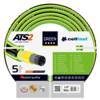 Шланг садовий Cellfast GREEN ATS, 1/2", 50м, 5 шарів, до 30 Бар, -20…+60°C (15-101) Шланг садовий Cellfast GREEN ATS, 1/2", 50м, 5 шарів, до 30 Бар, -20…+60°C (15-101)