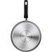 Сковорода млинцева Tefal Halo EUCALYPTUS, 25см, алюміній, бакеліт, сірий