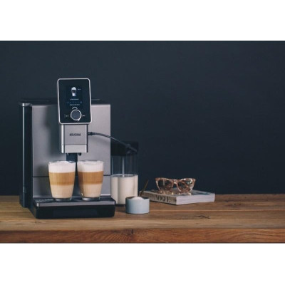 Кофемашина NIVONA CafeRomatica 2.2л, зерно+молотый, автомат.капучинатор, авторецептов - 9, серебристый