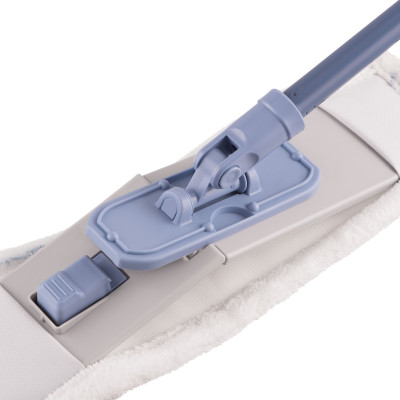 Швабра ARDESTO Solid 41см з телеск. ручкою 75/130см та змінною насадкою, синій