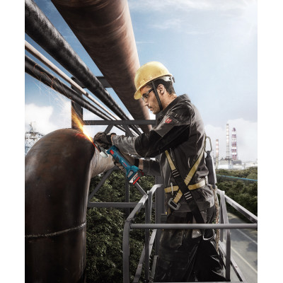 Шлифмашина угловая аккумуляторная Bosch GWS 180-LI 125мм 18В 11000об/мин 16кг без АКБ и ЗУ (0.601.9H9.020) Шлифмашина угловая аккумуляторная Bosch GWS 180-LI 125мм 18В 11000об/мин 16кг без АКБ и ЗУ (0.601.9H9.020)