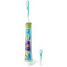 Щітка зубна електр. Philips, Sonicare For Kids, 62т. колив/хв, насадок-2, світло-зелений
