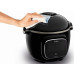 Мультиварка-скороварка Tefal Cook4me Touch, 1600Вт, чаша-6л, сенсорне керув., 13 програм, метал/пластик, чорний