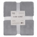Плед ARDESTO Flannel 200х220см, 100% поліестер, сірий світлий