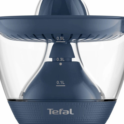 Соковитискач Tefal Morning Blue цитрус-прес 25Вт, чаша-0.8л, пластик, синій
