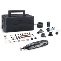 Шліфмашина шліфувально-гравірувальна Dremel 88240 5/65 Platinum+ 12В 2х2А·год 5000-35000об/хв 65 насадок ЗП кейс 0.66кг