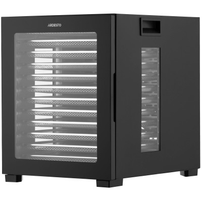ARDESTO Сушарка для продуктів FDB-1242, 850Вт, піддонів -12x3см, макс-70°С, таймер, електр. управління, нерж., чорний ARDESTO Сушарка для продуктів FDB-1242, 850Вт, піддонів -12x3см, макс-70°С, таймер, електр. управління, нерж., чорний