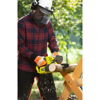 Ryobi Пила ланцюгова акумуляторна RY18CS20A-0 18В ONE+ шина 20см 2.6кг без АКБ та ЗП Ryobi Пила ланцюгова акумуляторна RY18CS20A-0 18В ONE+ шина 20см 2.6кг без АКБ та ЗП