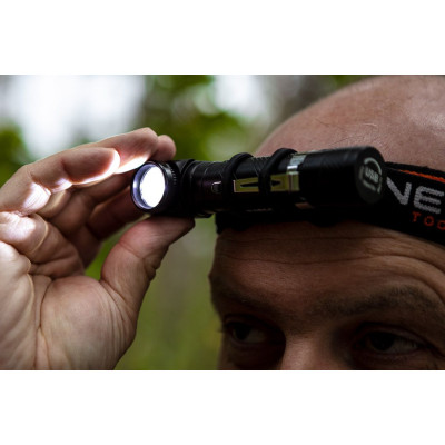 Ліхтар налобний акумуляторний Neo Tools, 1200мА•год, 800лм, 10Вт, 3 функції освітлення, IP20