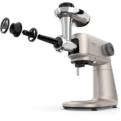 Кухонна машина Sencor Gordon, 1500Вт, чаша-метал, корпус-метал, насадок-20, метал Кухонна машина Sencor Gordon, 1500Вт, чаша-метал, корпус-метал, насадок-20, метал