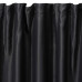 Штора ARDESTO 150х270см, блекаут, 100% поліестер, сірий темний
