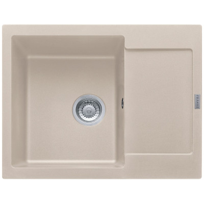 Мийка кухонна Franke Maris, фраграніт, прямокутник, з крилом, 620х500х200мм, чаша - 1, врізна, MRG 611-62, сахара Мийка кухонна Franke Maris, фраграніт, прямокутник, з крилом, 620х500х200мм, чаша - 1, врізна, MRG 611-62, сахара