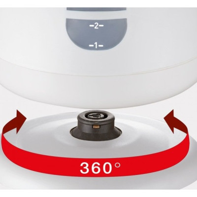 Електрочайник Tefal Express 1.5л, пластик, білий
