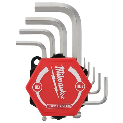 Ключі шестигранні Milwaukee Compact, Г-подібні HEX, набір 9шт