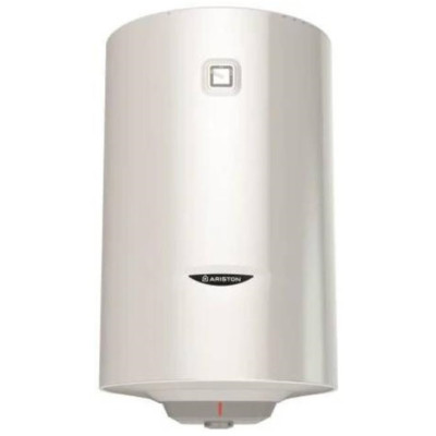 Водонагрівач електр. Ariston PRO1 R 100 V 1,8K PL EU круглий 100л, 1,8кВт, мех. кер-ння, С, Італія, білий