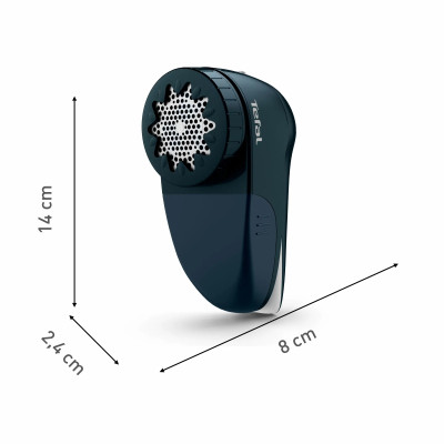 Машинка для удаления катышков Tefal, до 40 мин. работы, USB-A, синий (JB7002E0)