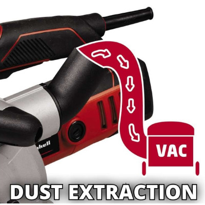 Штоборез Einhell TE-MA 1500 диск 125мм 1500Вт паз 8-30мм глубина паза 5-30мм 8500об/мин 4.8кг 4350735