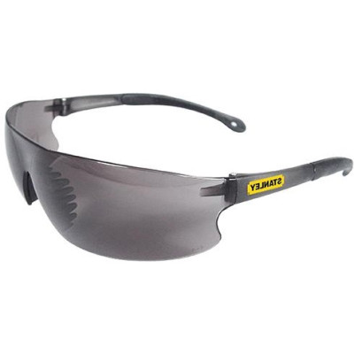 Окуляри захисні Stanley, резинові дужки, полікарбонат, затемнені