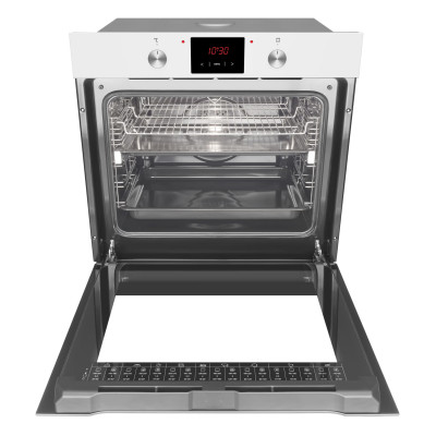Духова шафа Hansa електрична, 77л, A, дисплей, конвекція, білий