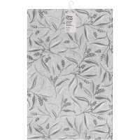 Набір серветок серв. ARDESTO Grey leaves 30х45см, 2шт, 100% поліестер, cірий