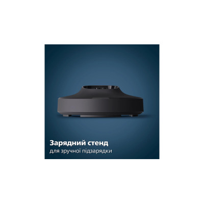 Бритва електр. Philips роторна Series 7000,  бритв.головок-3, Li-Ion, сух.+волог., тример,індикатор заряду, твердий чохол, синій