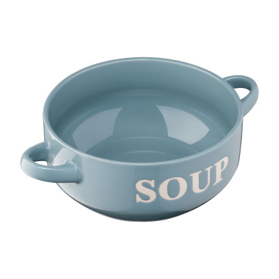 Бульонница Ardesto Cream, 700мл, керамика, голубой, голубой