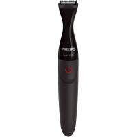 Тример Philips Multigroom series 1000, для бороди і вусів, 1хАА, насадок-4, сталь, чорний Тример Philips Multigroom series 1000, для бороди і вусів, 1хАА, насадок-4, сталь, чорний