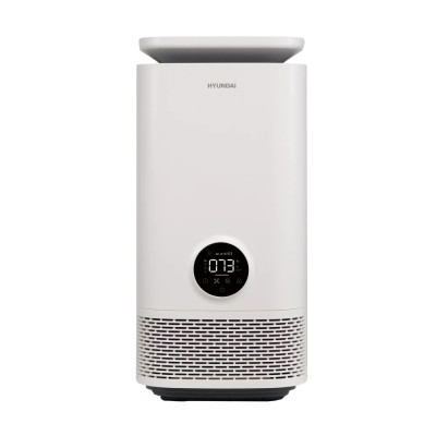 Очищувач-зволожувач повітря HYUNDAI HAJIN300KR 40м2, 239м3/год, дисплей, UV-C стерилізація, Wi-Fi, білий