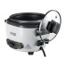 Рисоварка Russell Hobbs Medium, 300Вт, чаша-1.4л, электронное управление, съемная крышка, серо-черный