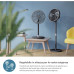 Philips Вентилятор Philips підлоговий Series 3000, 40см, 48Вт, керування через смартфон, регулювання висоти, чорний