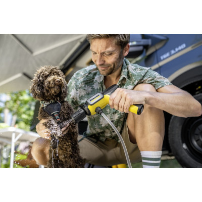 Мінімийка середнього тиску портативна Karcher OC Handheld Compact 150л/год шланг 5м 15Бар 2.2кг USB-C Мінімийка середнього тиску портативна Karcher OC Handheld Compact 150л/год шланг 5м 15Бар 2.2кг USB-C