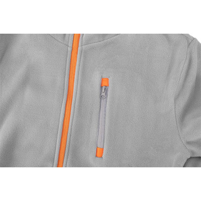 Кофта робоча Neo Tools Outdoor, флісова, 300г/м кв, на блискавці, S(48), сірий світлий