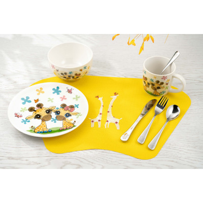 Килимок сервірувальний дитячий ARDESTO, 30х45см, ПВХ, жовтий