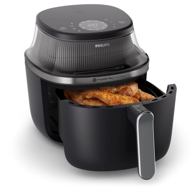 Мультипіч Philips NA321/00 1400Вт, чаша-4.2л, сенсорне управл., 6 авто. программ, пластик, чорний