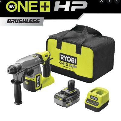 Ryobi Перфоратор RSDS18X-1C40S, SDS+, аккумуляторный ONE+ НР 5133005383