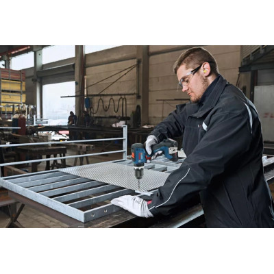 Шурупокрут-дриль акумуляторний Bosch Professional GSB 18V-65 18В 2х5А·год 31·65Нм 0-2100об/хв ЗП GAL18V-40 кейс 1.12кг