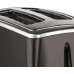Тостер Russell Hobbs Matte Black 2 Slice, 1550Вт, нержавеющая сталь, подогрев, размораживание, черный (26150-56)