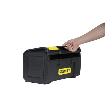 Ящик для інструменту Stanley Basic Toolbox, органайзер в кришці, 26х59.5x28.1см, пластик Ящик для інструменту Stanley Basic Toolbox, органайзер в кришці, 26х59.5x28.1см, пластик