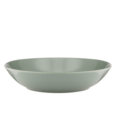 ARDESTO Тарілка супова Capri, 630мл, 20см, порцеляна, зелений