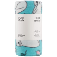 Плед ARDESTO Fleece 130x160см, 100% поліестер, котики, блакитний