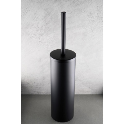 Щітка Deante Round туалетна, окремо стояча, чорний Щітка Deante Round туалетна, окремо стояча, чорний