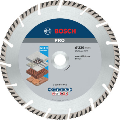 Диск алмазний Bosch Professional Stf Universal, 230х22.23мм, по бетону